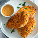 Cheez-It Crusted Chicken baked
